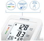 Sanitas SBM 37 Oberarm-Blutdruckmessgerät: Mobil gesund bleiben